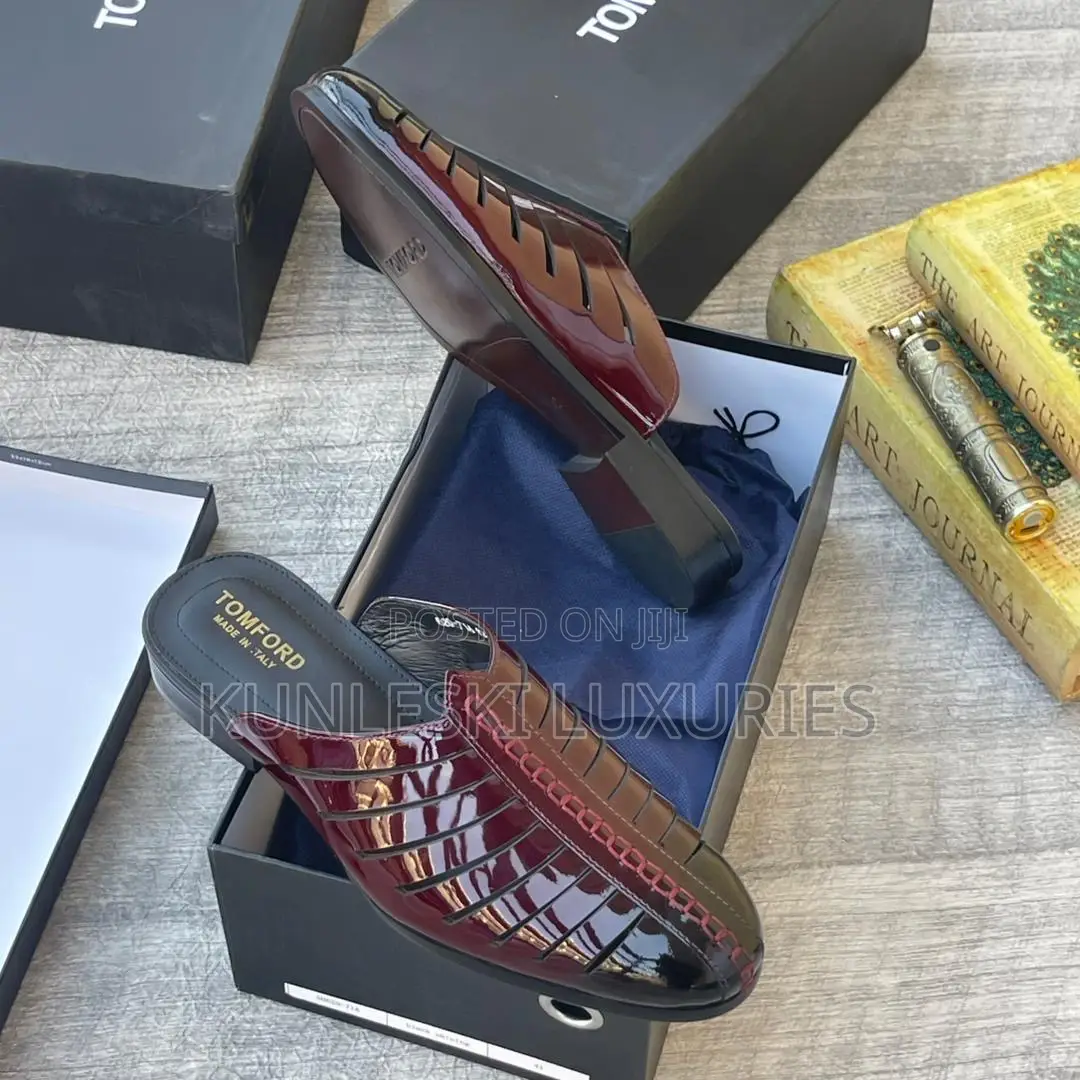Original Tom Ford Patent Leather Half Shoe Collections
