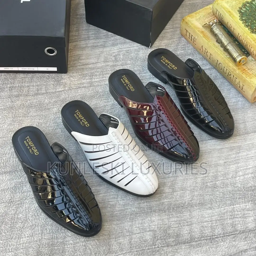 Original Tom Ford Patent Leather Half Shoe Collections