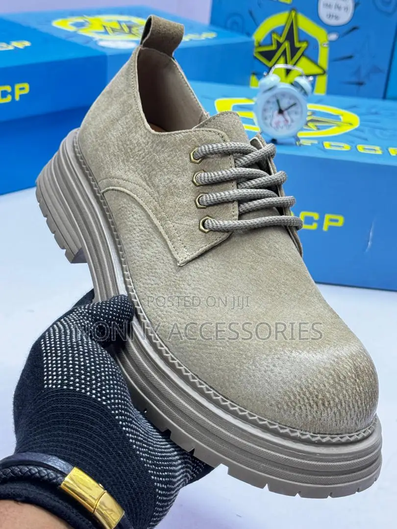 Chunky Sole Oxford Shoe – Smart Casual Shoe Size 41–46