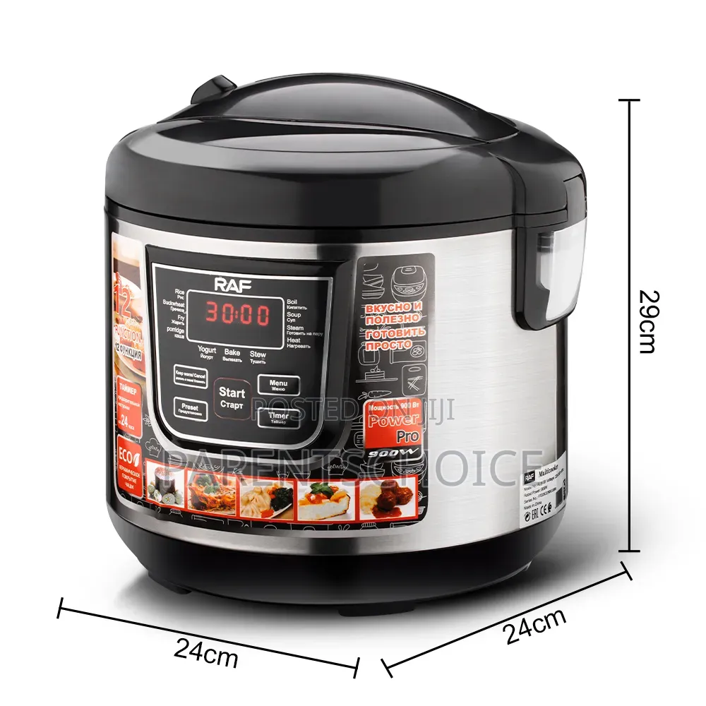 Multicooker Electric Rice Cooker and Steamer 5l- 900w