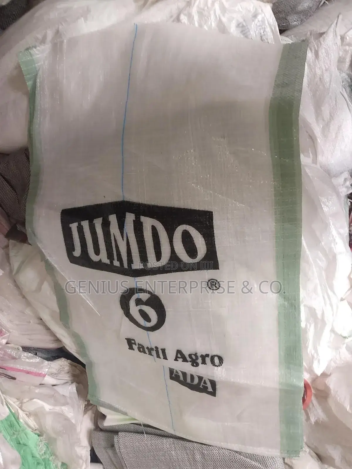 100kg Wide Transparent Agro Sacks. Available Close to You