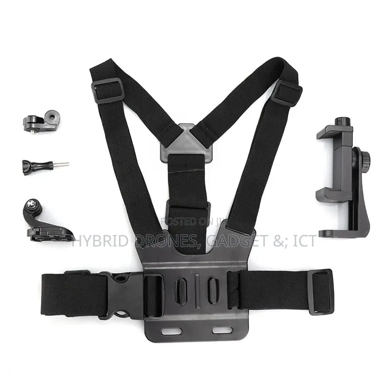 Adjustable Phone Holder Body Straps for Motion Video Content Shoot