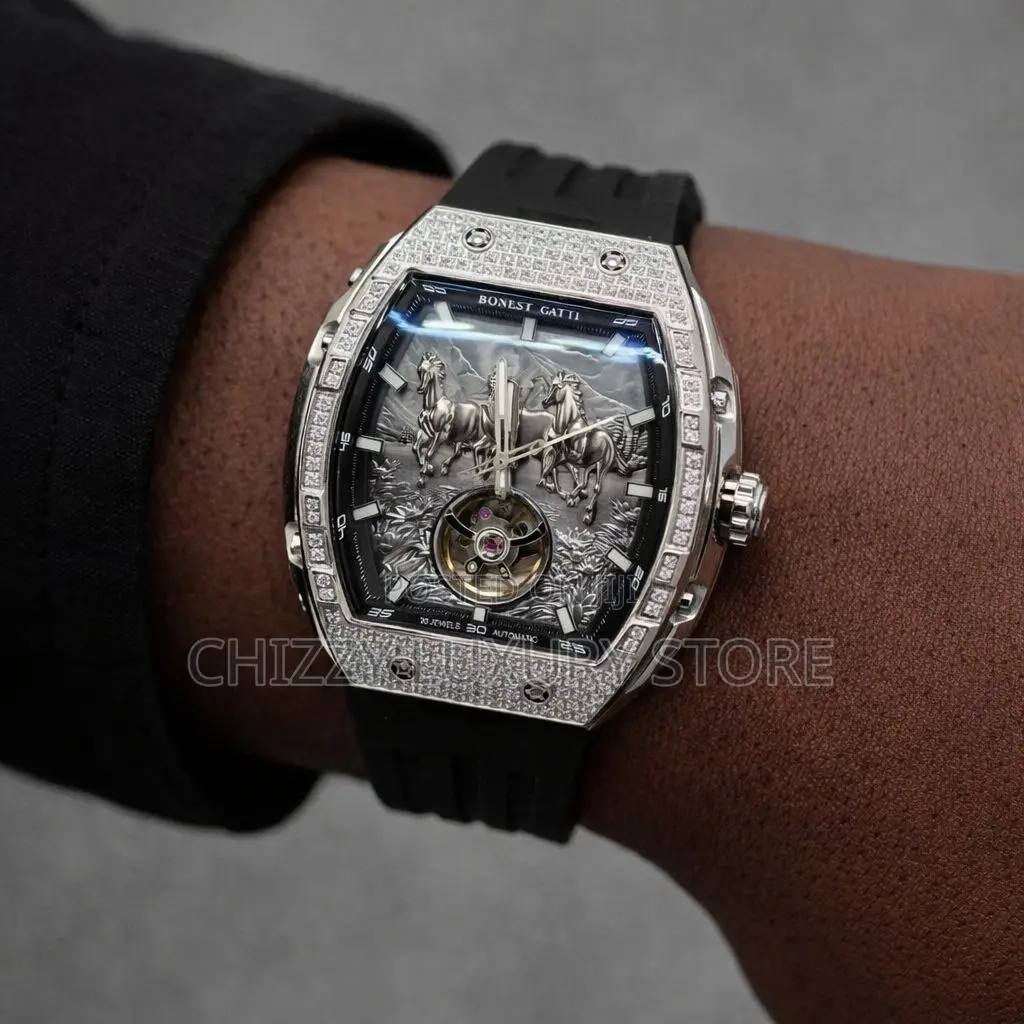 Bonest Gatti Automatic Quality Luxury Nengine Wristwatch