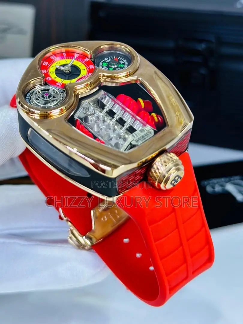 Jacob and Co Quality Luxury Automatic Engine Wristwatch