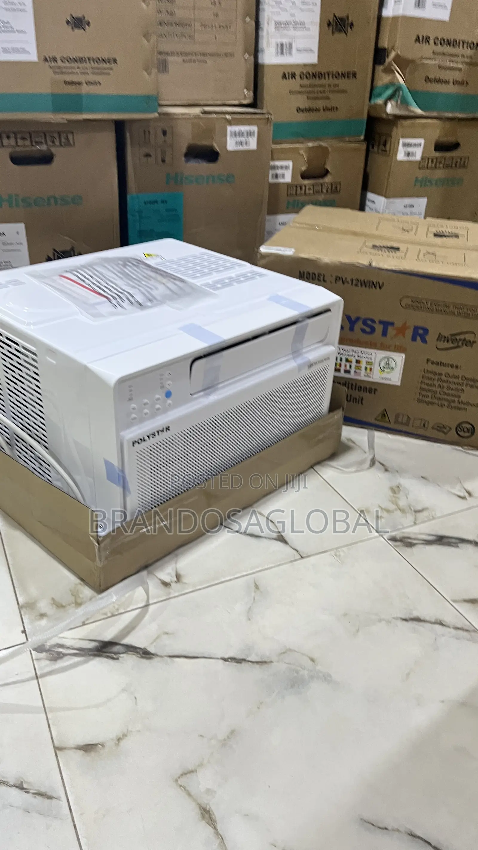Polystar 1.5hp Inverter Window Ac [Pv-12winv]-consistent Output