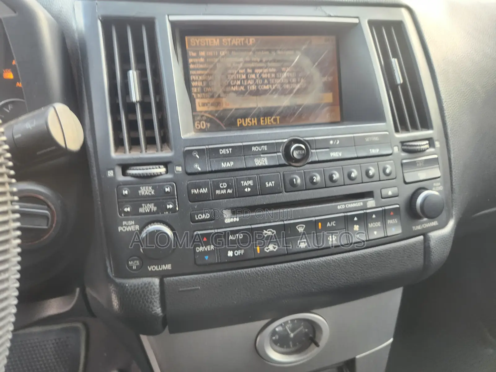 Infiniti FX35 Base 4x2 (3.5L 6cyl 5A) 2005 Black