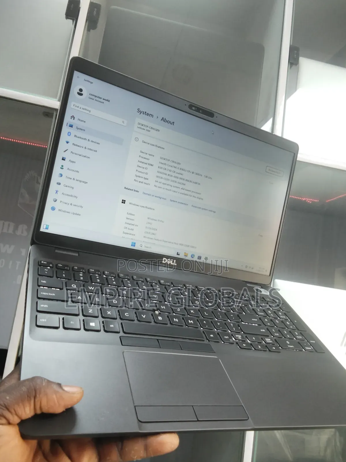 Laptop Dell Latitude 5501 8GB Intel Core i5 HDD 500GB