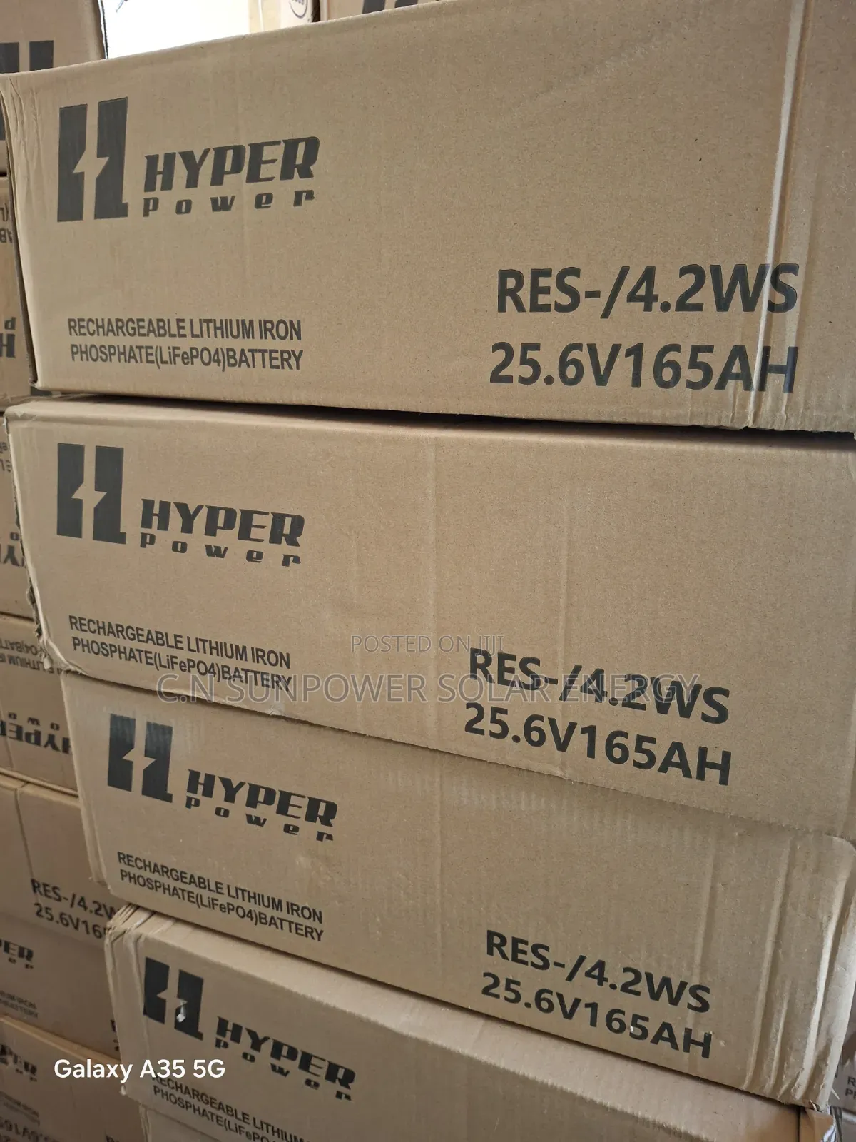 4.2kwh/24v Hyper Power Lithium-Iron Battery