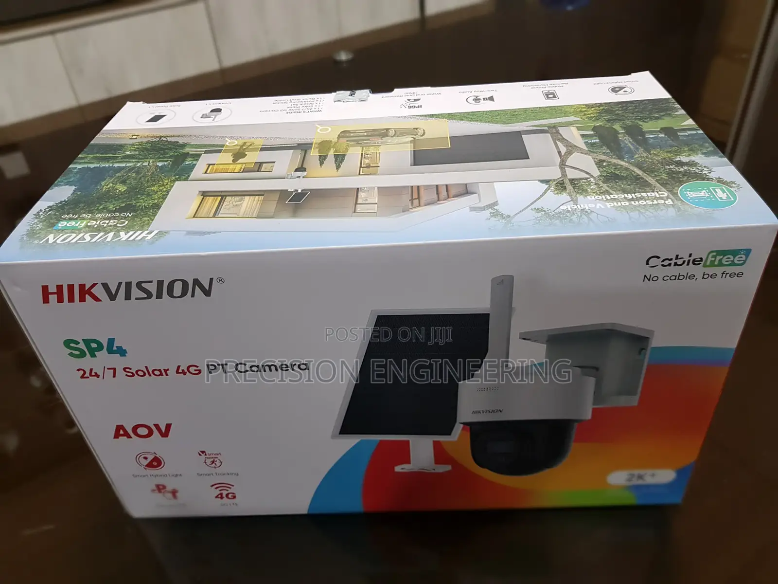 Hikvision Ds-2cfsp4/4g 4mp 24/7 Solar 4g Pt Camera