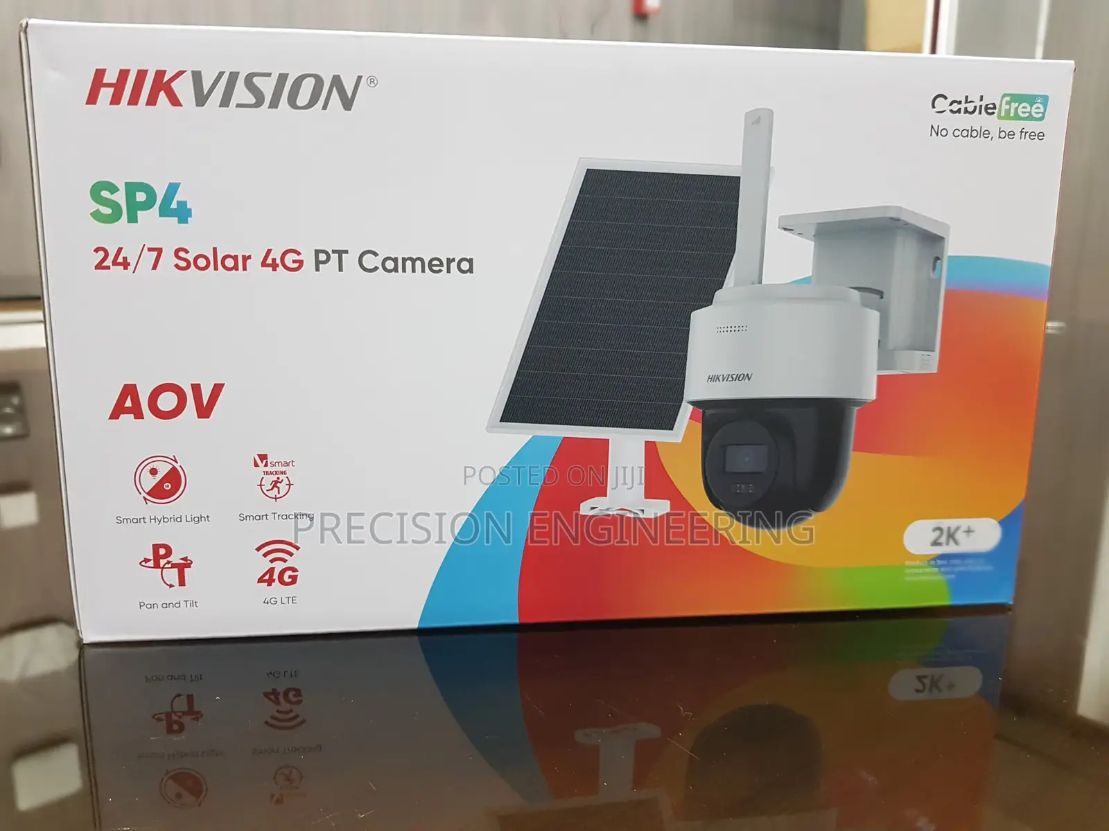 Hikvision Ds-2cfsp4/4g 4mp 24/7 Solar 4g Pt Camera