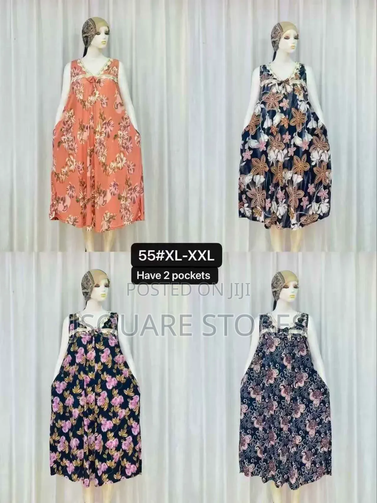 Maxi Indoor Wear for Plus Size and Slim Sizes