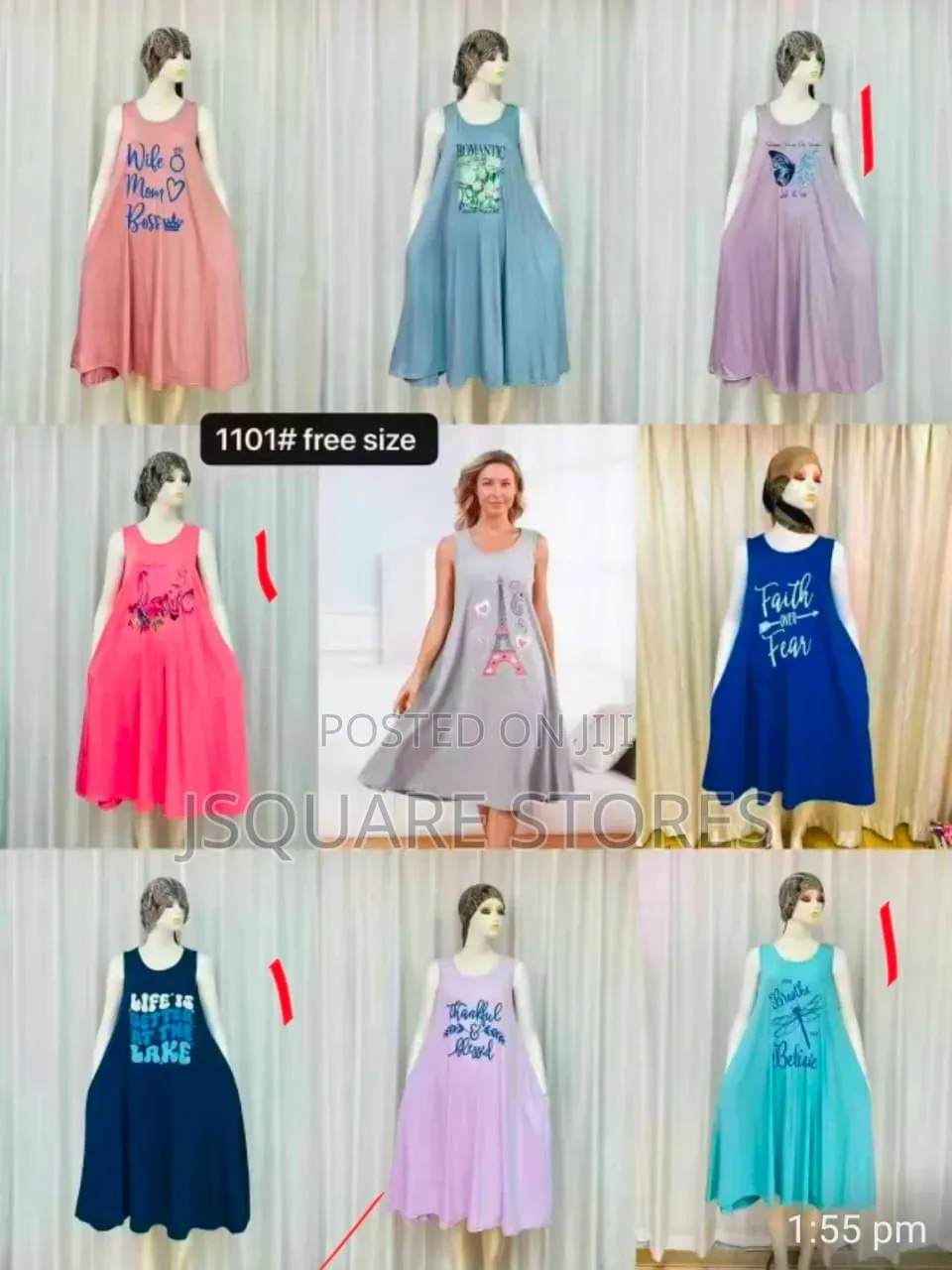 Maxi Indoor Wear for Plus Size and Slim Sizes
