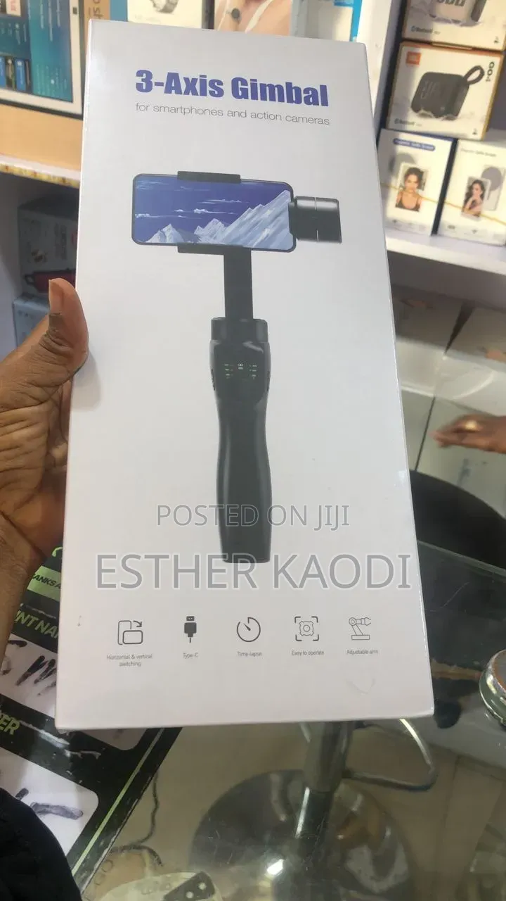 3-Axis Gimbal for Smartphones and Action Camera