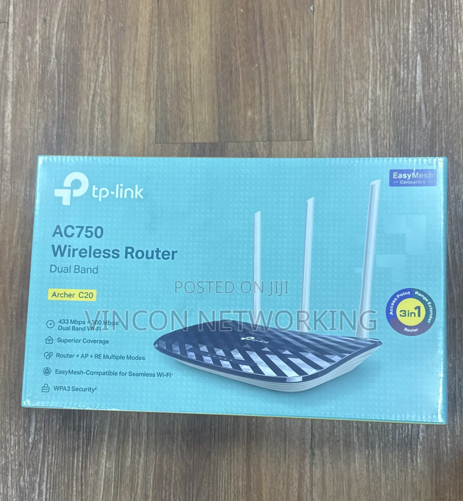 Ac750 Wireless Router Dual Band Tplink Archer C20