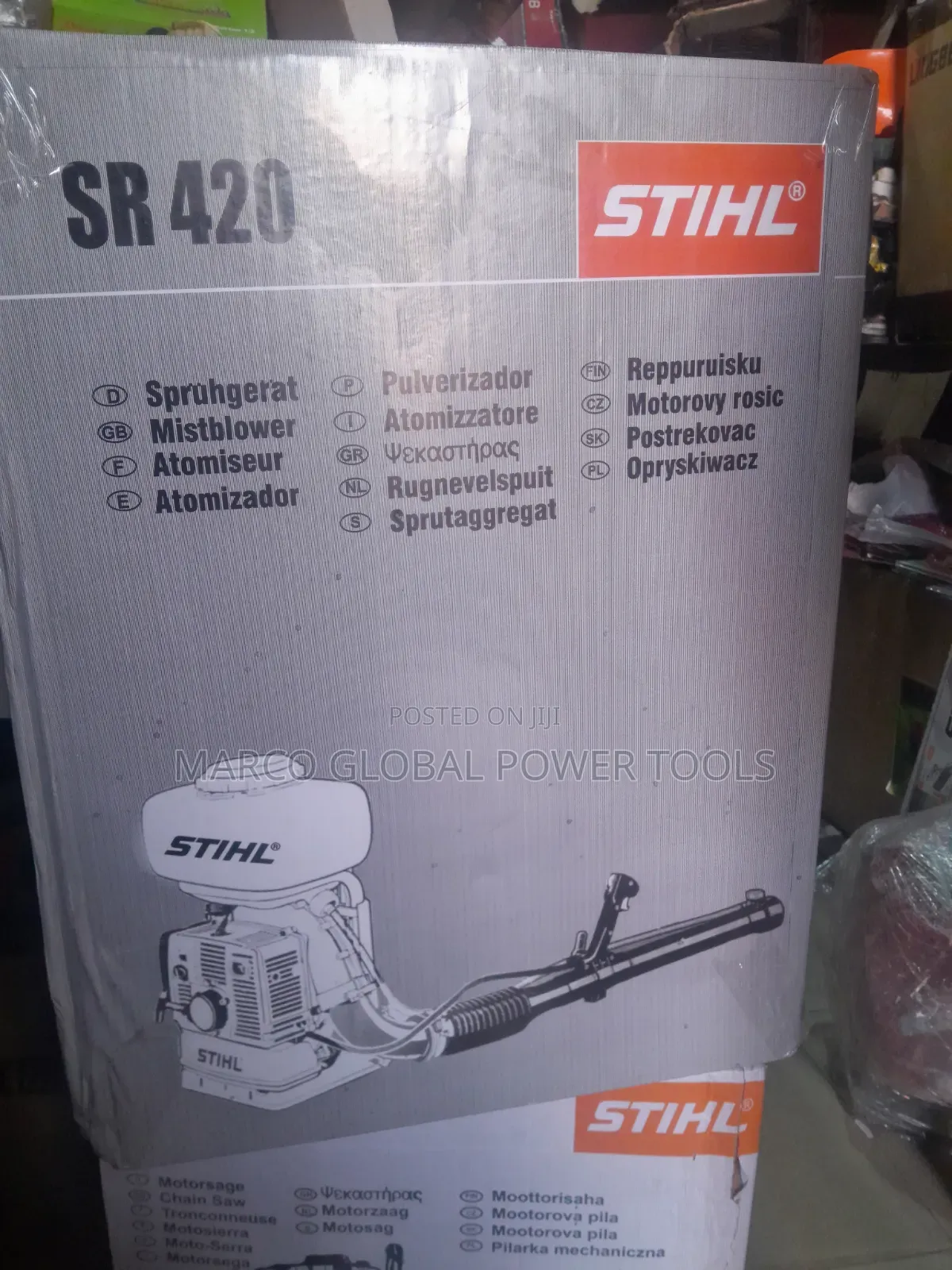 Sr 420 Stihl Motor Race Sprayer Machine Original High Standard Tested