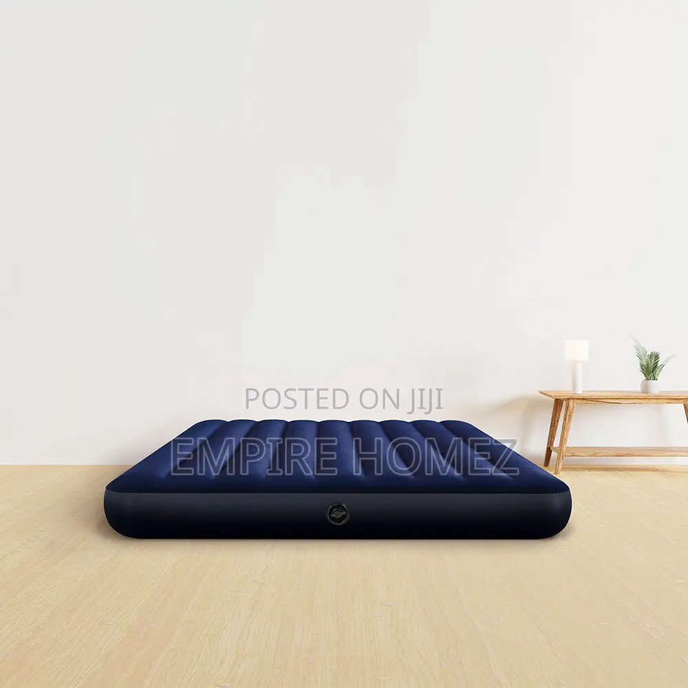 Intex Inflatable 5 X 6 Queen Size Classic Downy Large Air Mattress