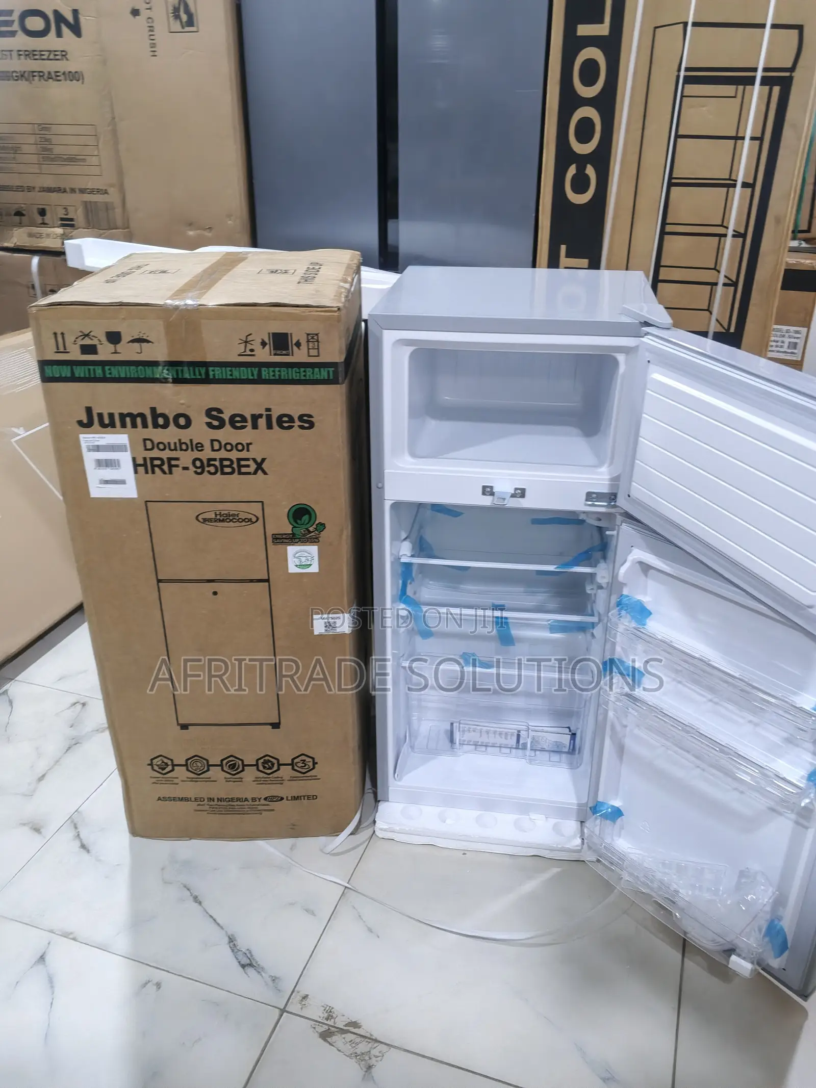 Haier 96l Mini Fridge HRF-95bex Energy Saving