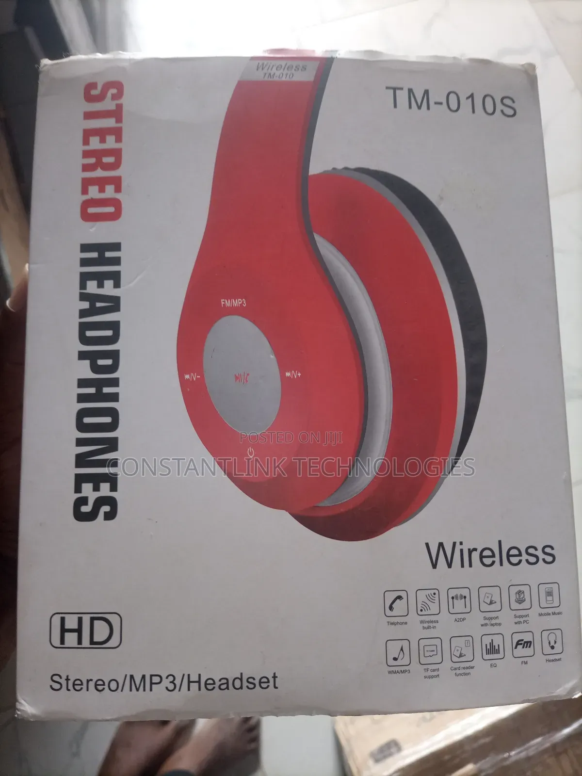 Tm-010s Wireless Bluetooth Stereo Headphones