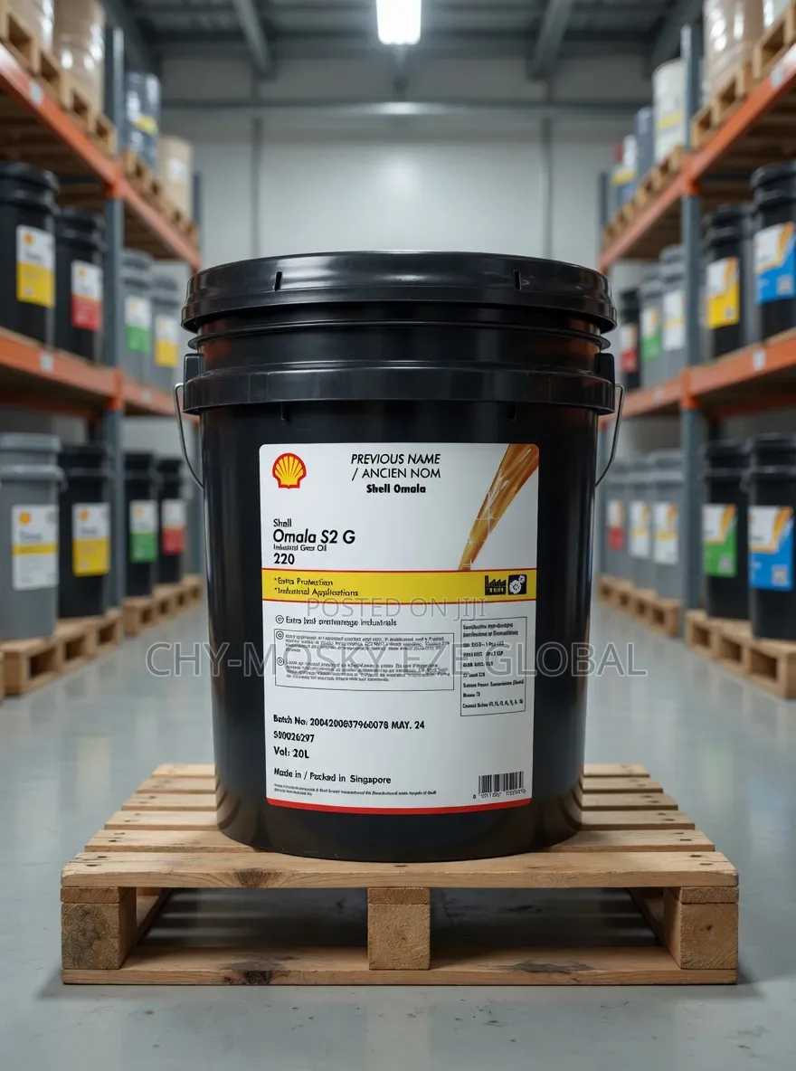 Shell Omala S2 G 220 Hydraulic Gear Oil (20ltr/Pail)