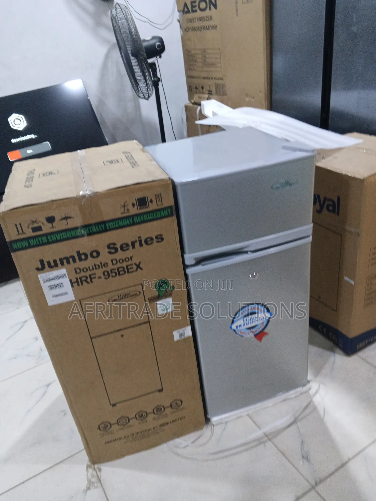Haier Thermocool 96l Fridge HRF-95bex Sleek