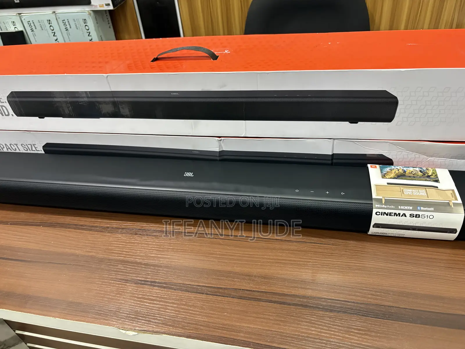JBL Cinema Sb510 Soundbar 3.1