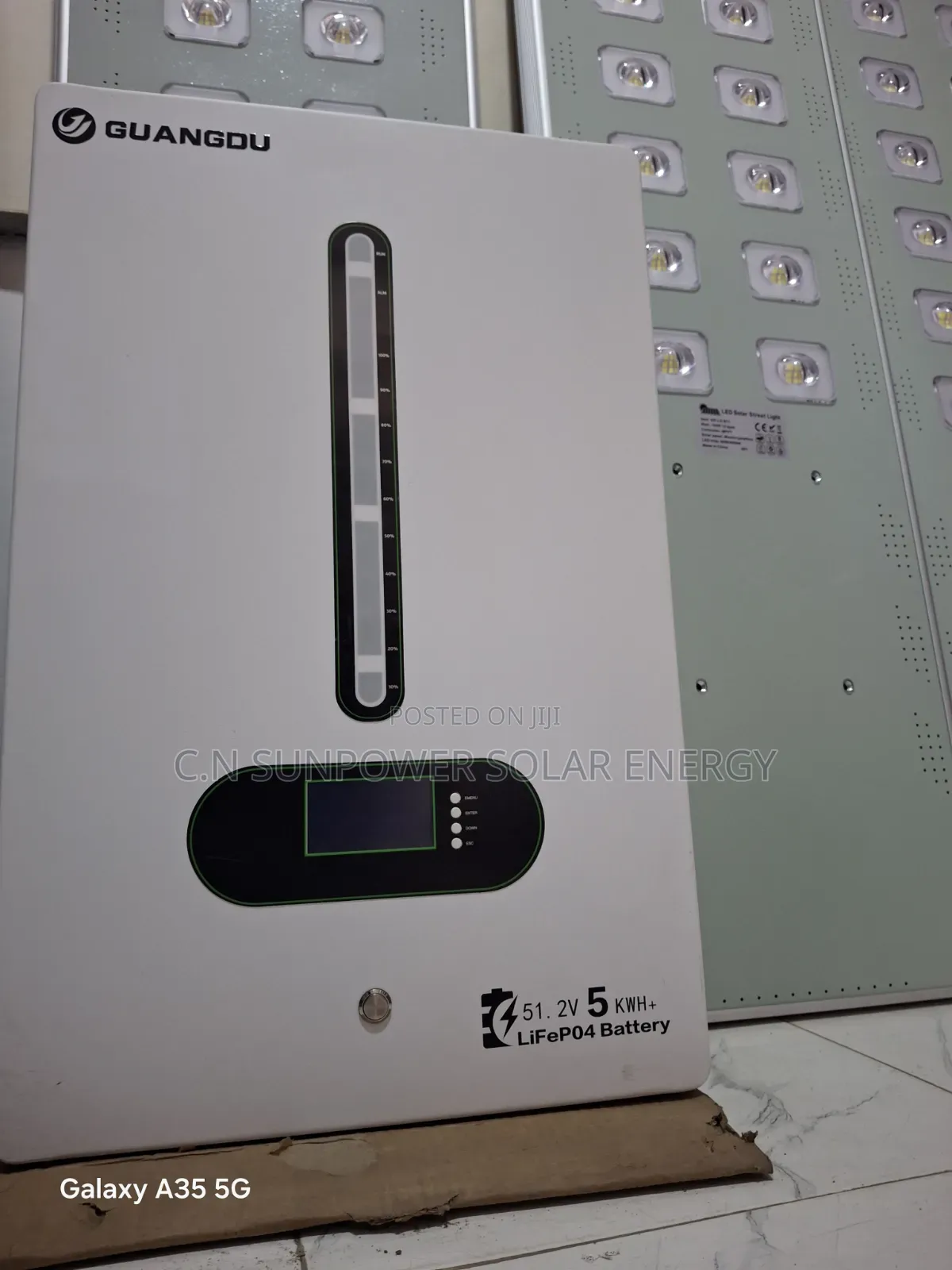 5kwh/48v Guangdu Lithium-Iron Phosphate Energy Storage Battery