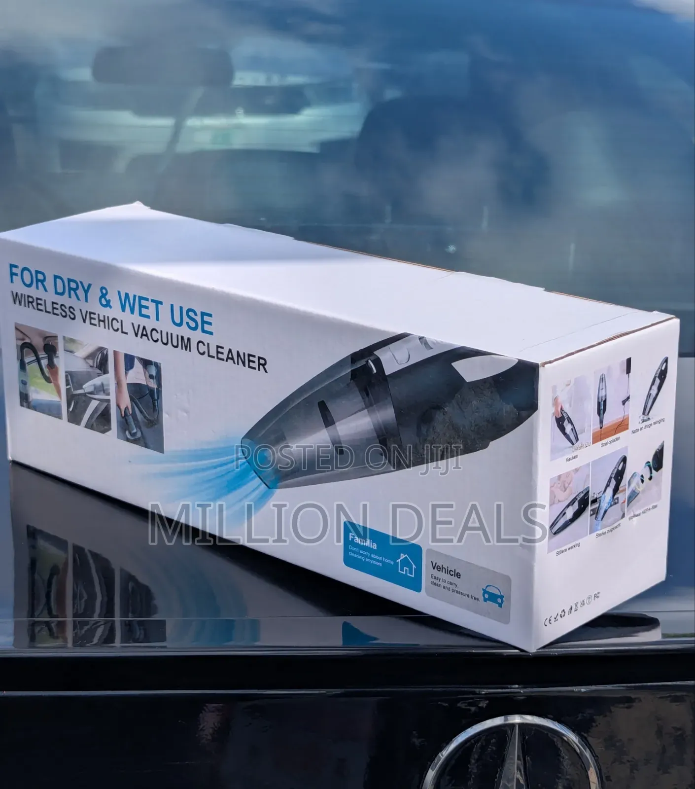 Wet N Dry Portable Vacuum Car Cleaner