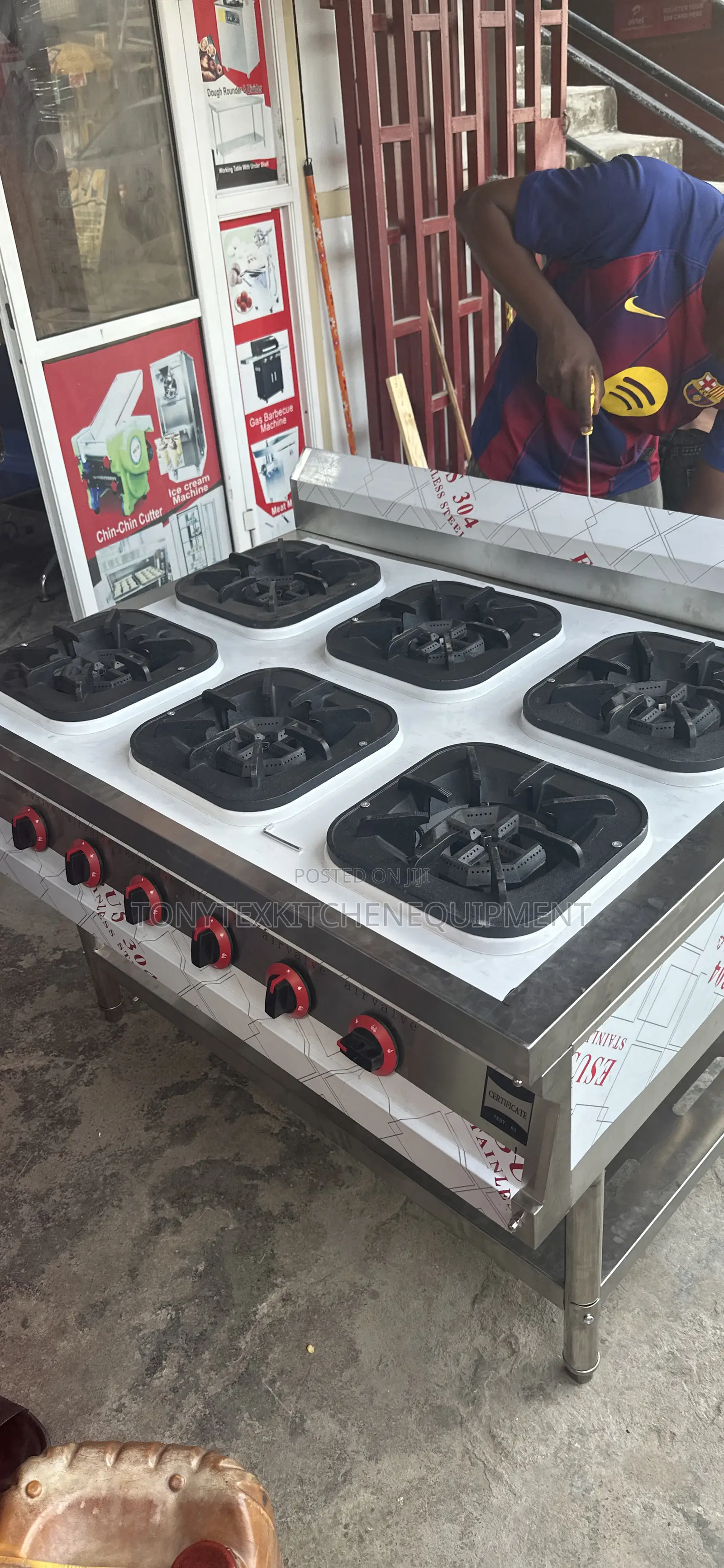 Commercial 6burner Cooker