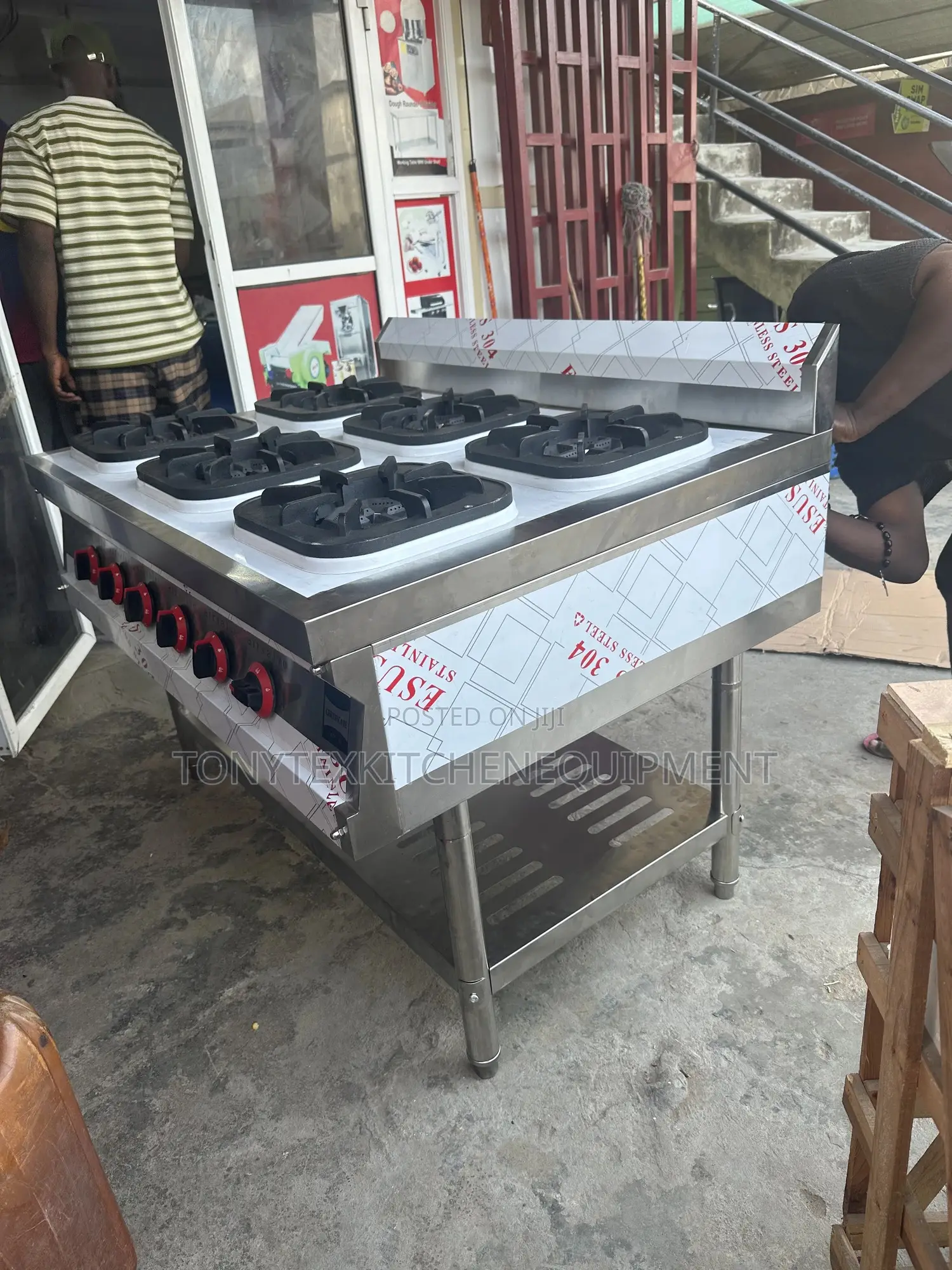 Commercial 6burner Cooker