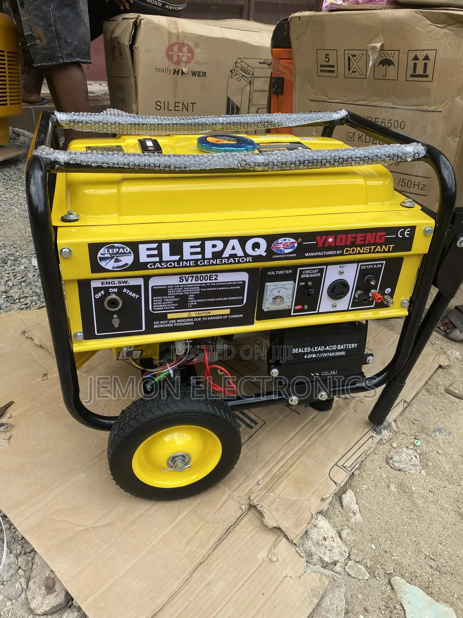 Home and Shop Elepaq 4.5kva Generator