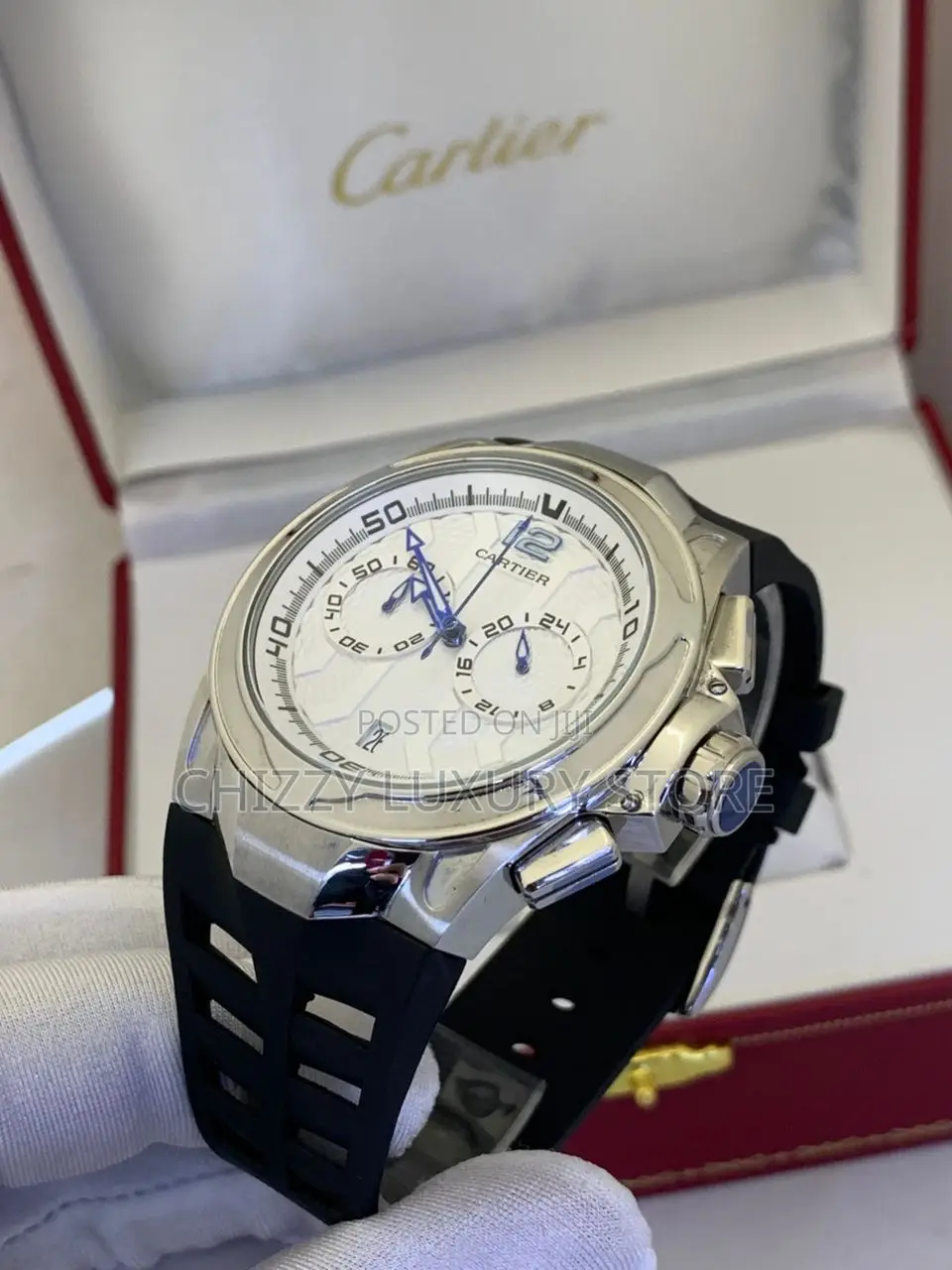 Cartier Quality Luxury Men Automatic Watch The