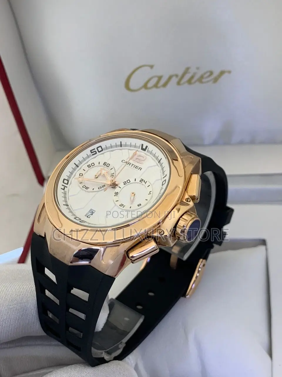 Cartier Quality Luxury Men Automatic Watch The