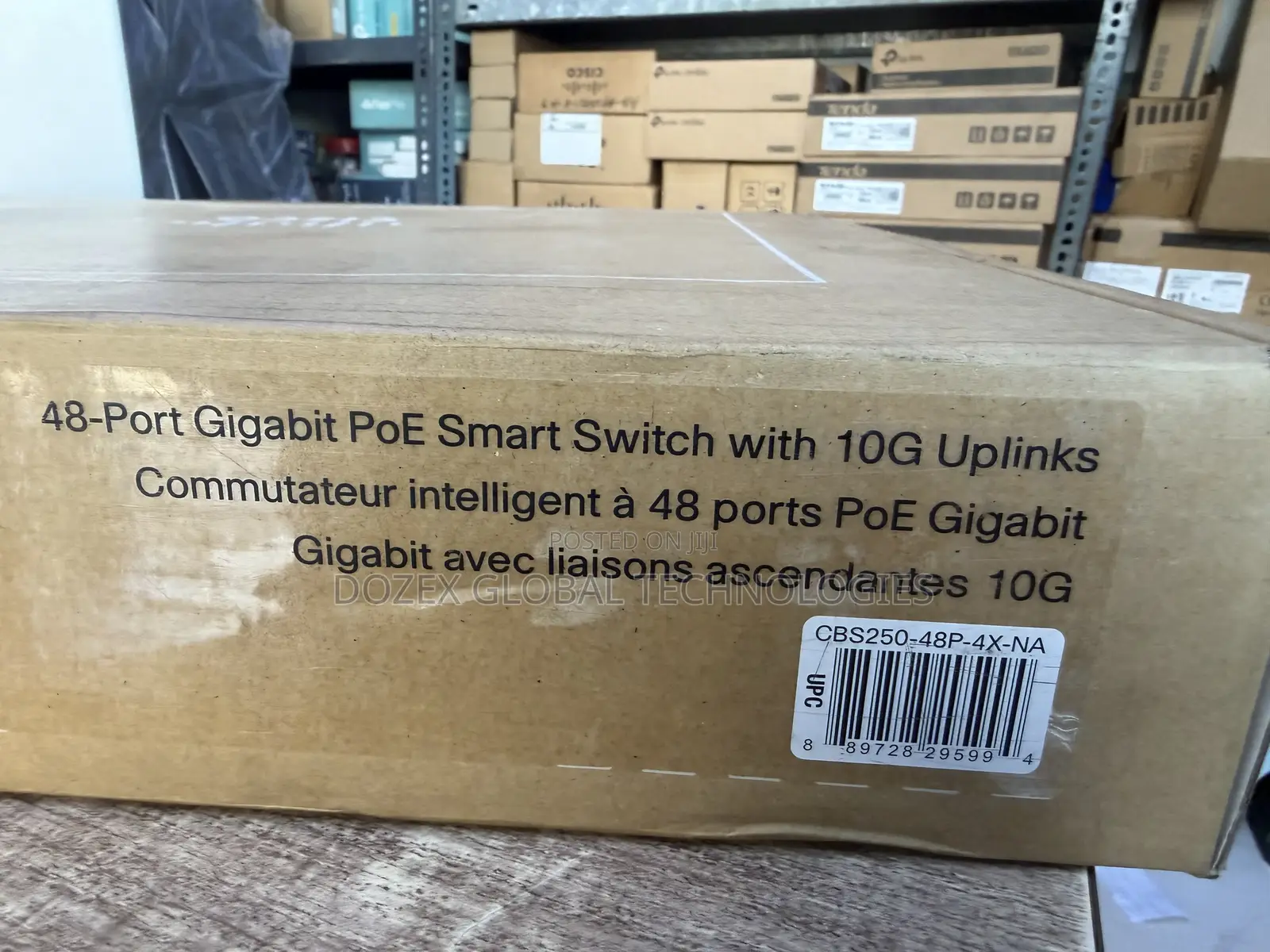 Cisco Cbs250-48p-4x 48 Ports Gigabits and Poe Switch