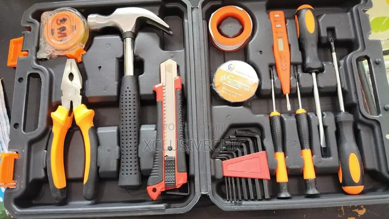 19pcs Tool Box With Accessories