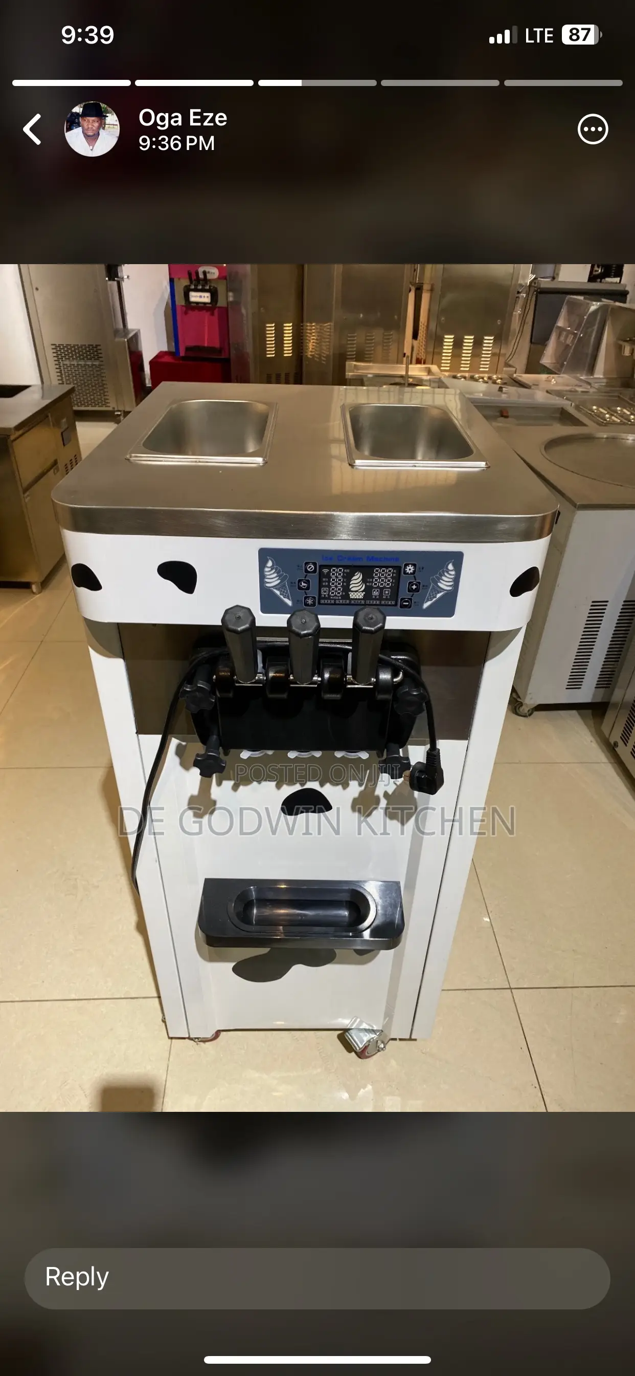 High Quality Standing Ice Cream Machine