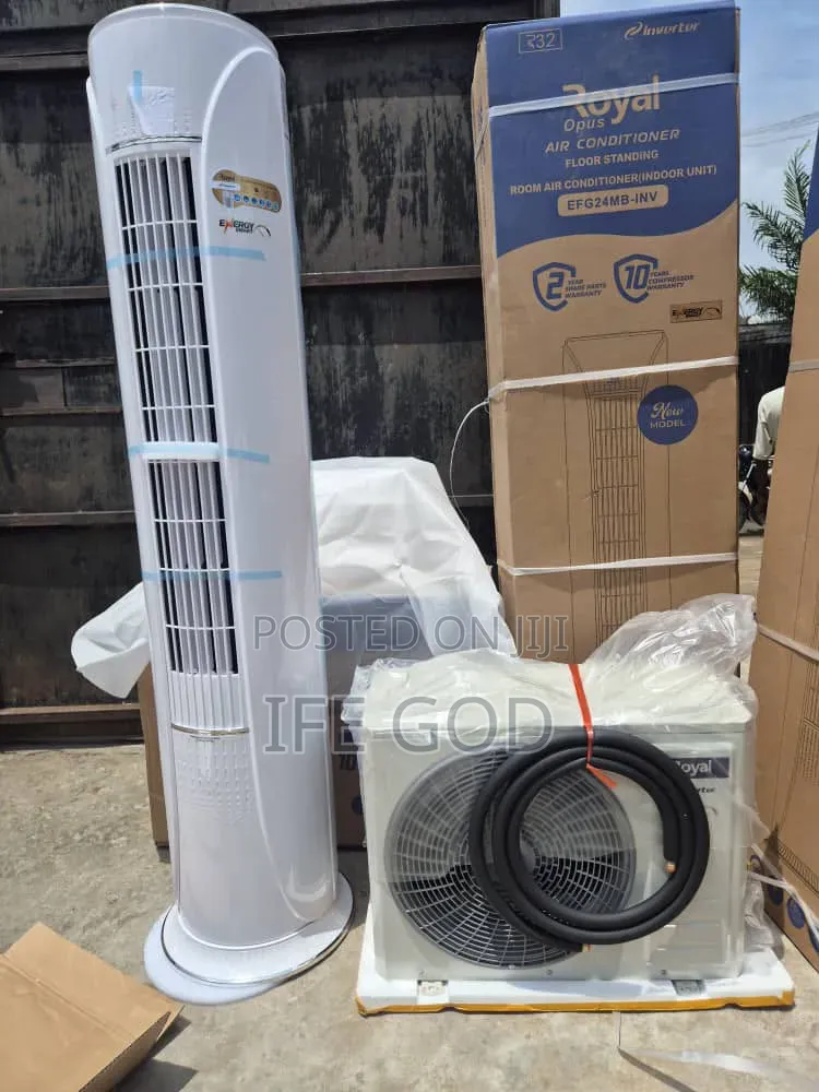Original Royal 2026 New Design Model Ac 3 Hp R410a Inverter Floor Ac.