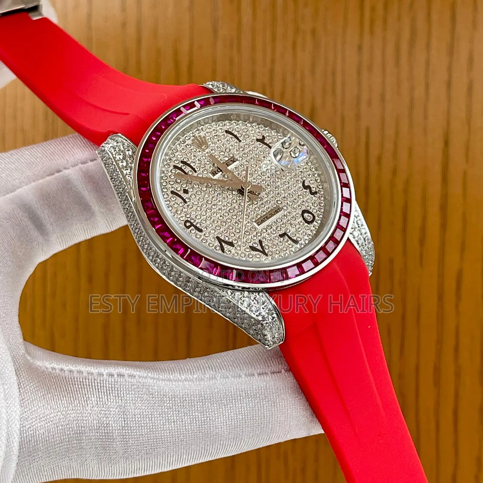 High Quality Luxury Rolex Rubber Wristwatch