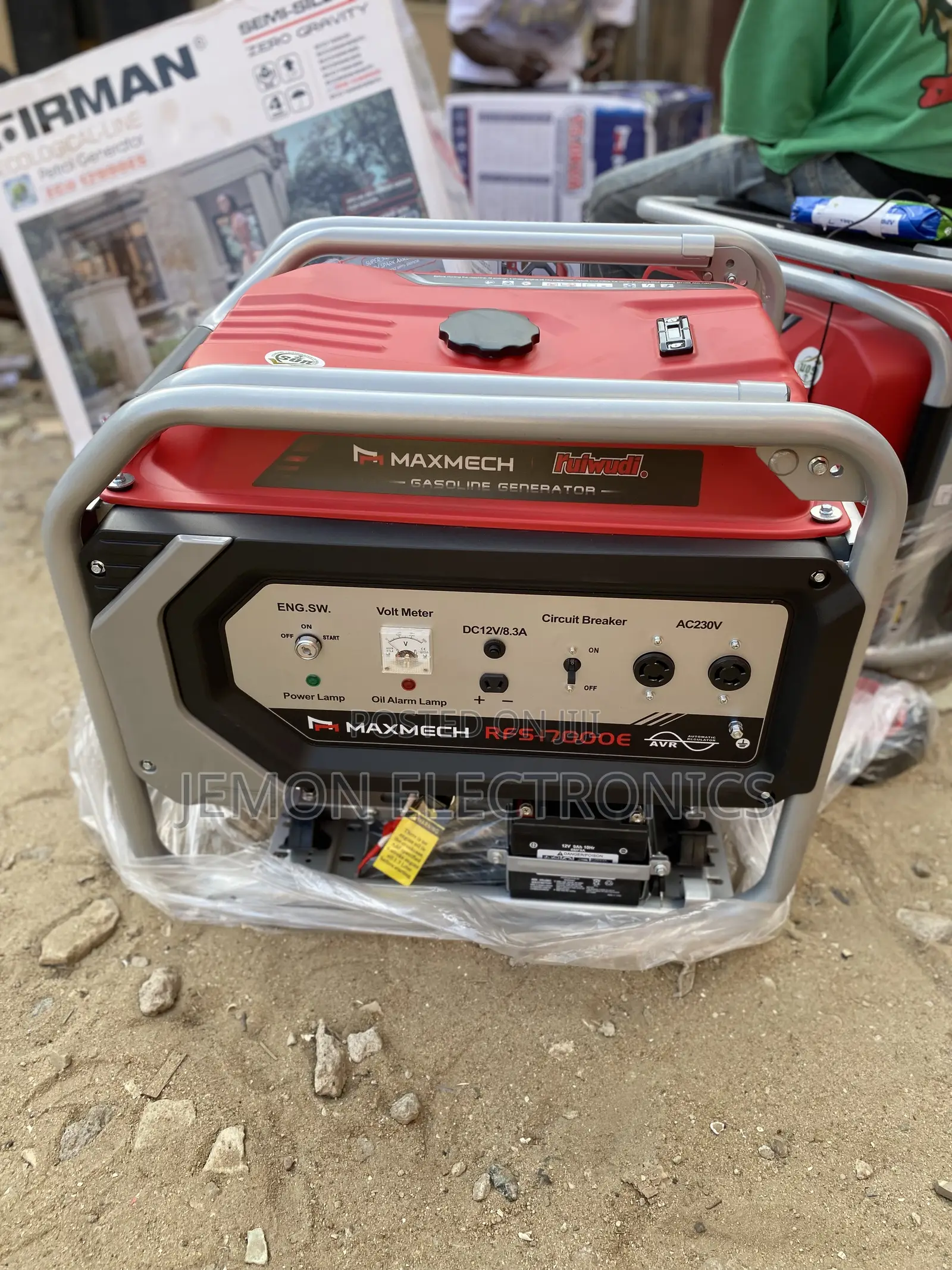 Heavy Duty 12kva Maxmech Petrol Generator – Buy Today
