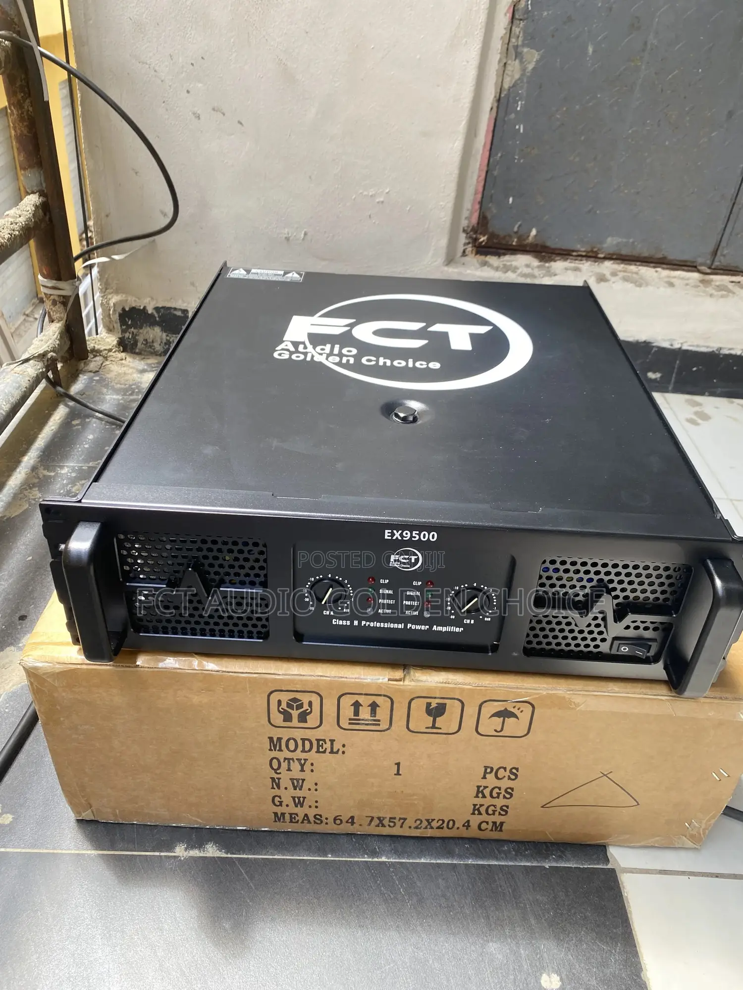 Amplifier F C T Audio Ex 9,500