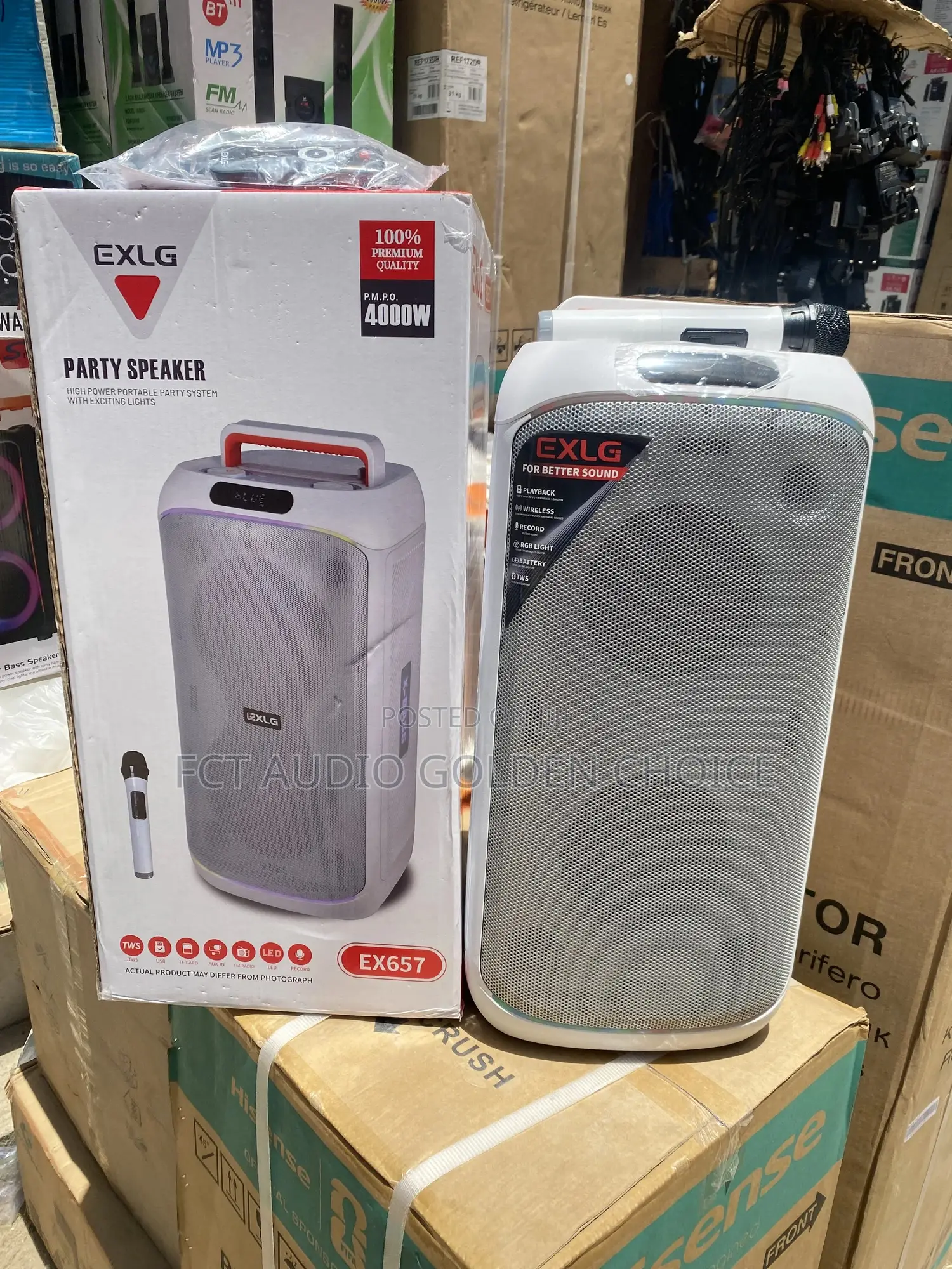 Exlg Ex657 Party Speaker