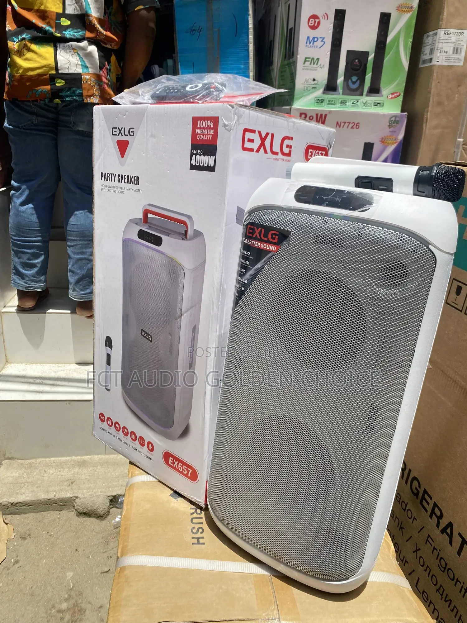 Exlg Ex657 Party Speaker