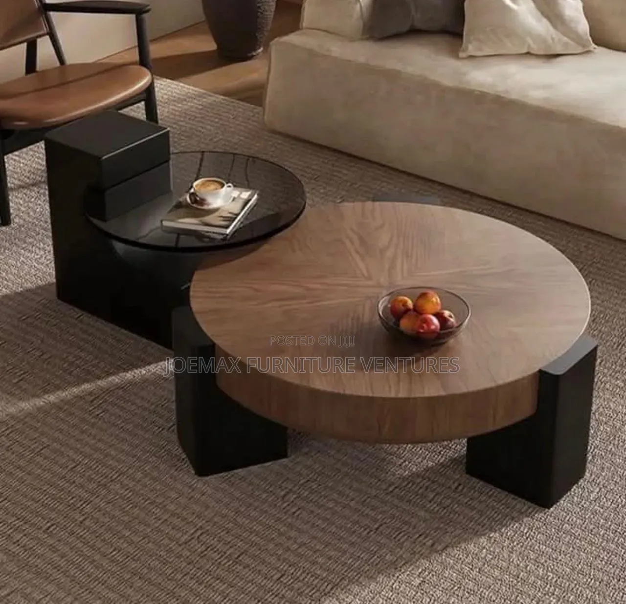 Standard Wooden Center Table Set.