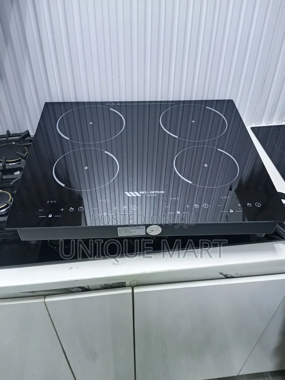 60cm Sky Oppein Turkey 4-Burner Electric Hotplate