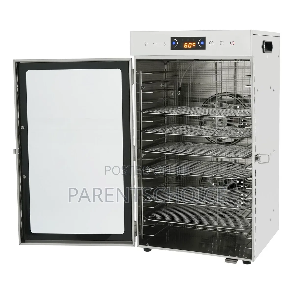 Commercial Dehydrator 18 Stainless Steel Trays Food Dry Machine