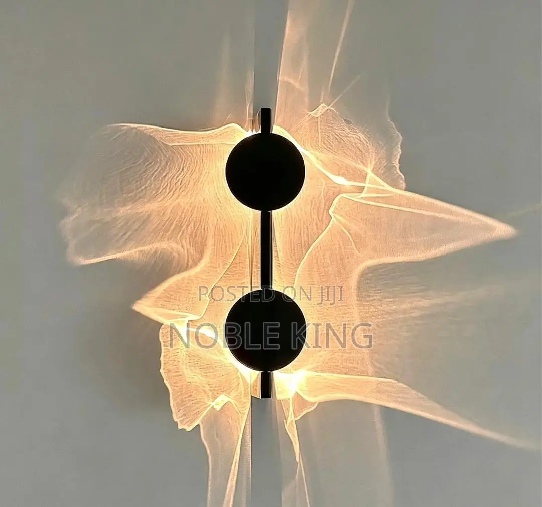 Modern Led Wall Light Rotatable Corrugated Wall Lamp Stainless