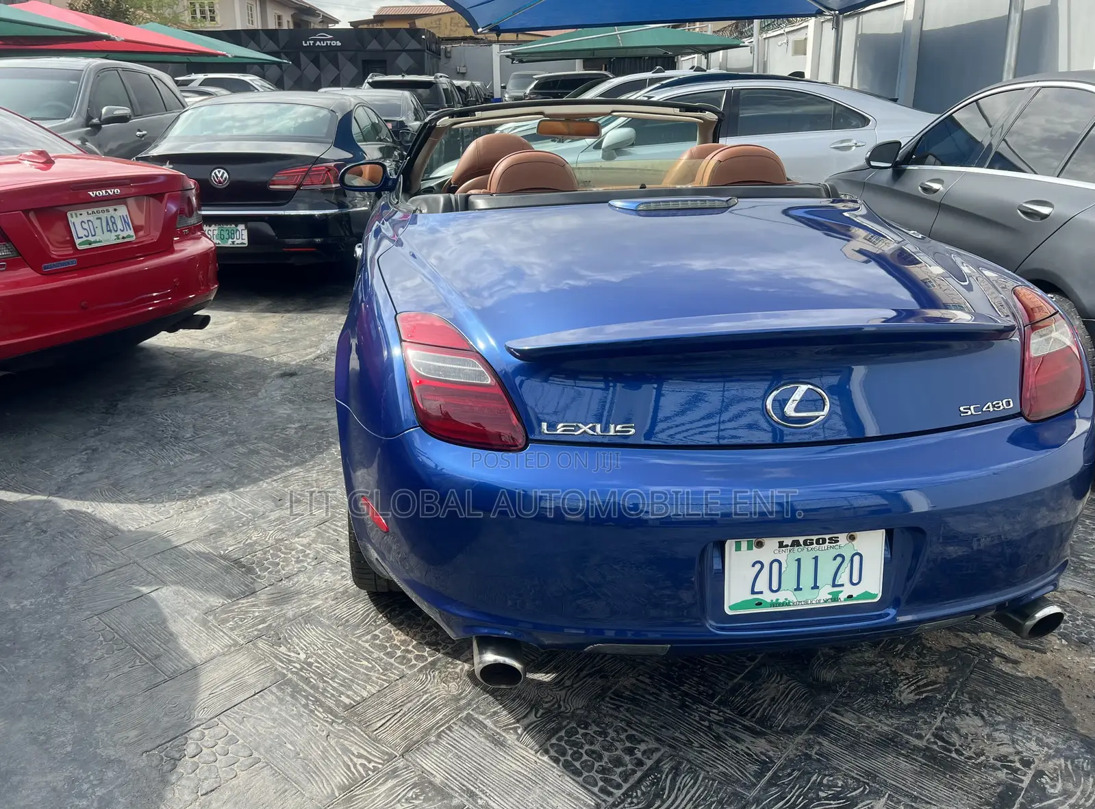 Lexus SC 430 Convertible 2005 Blue