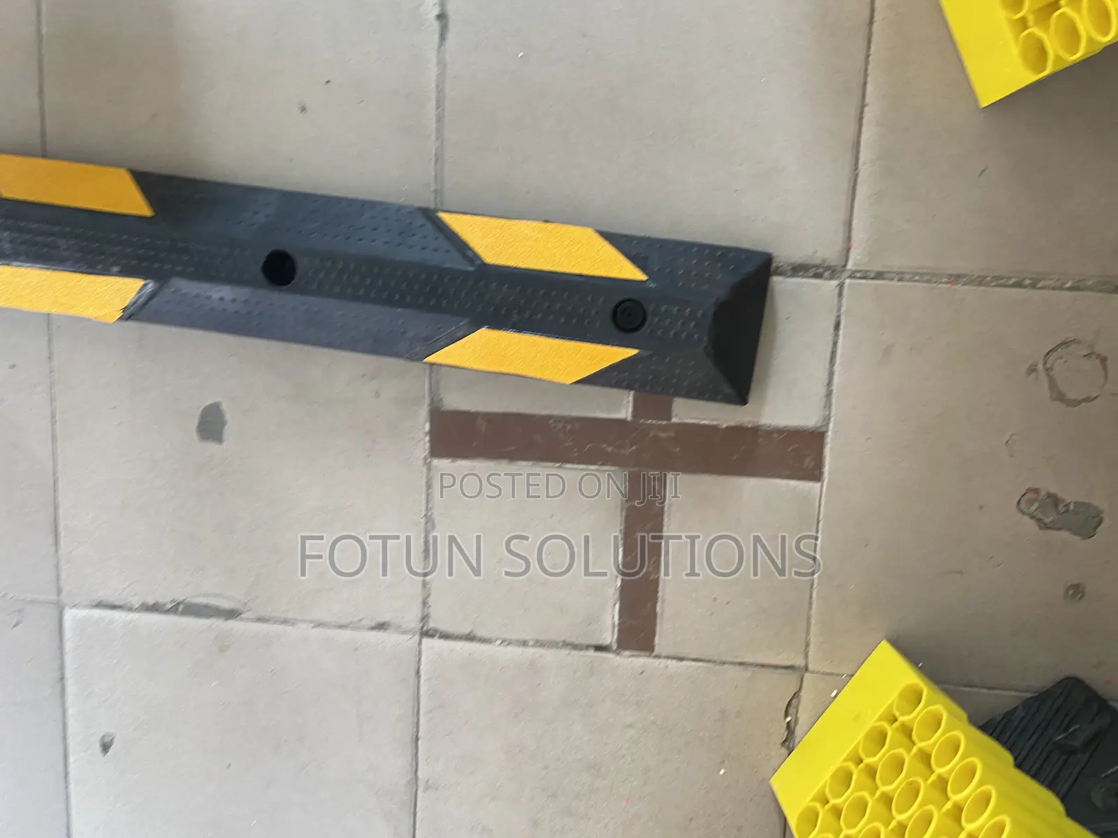 Rubber Car Stopper 90cm