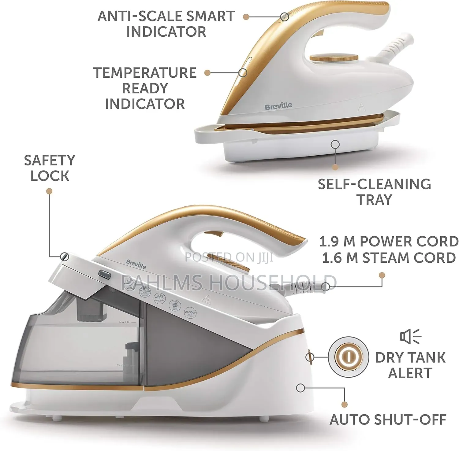 Breville Industrial Generator Steam Iron