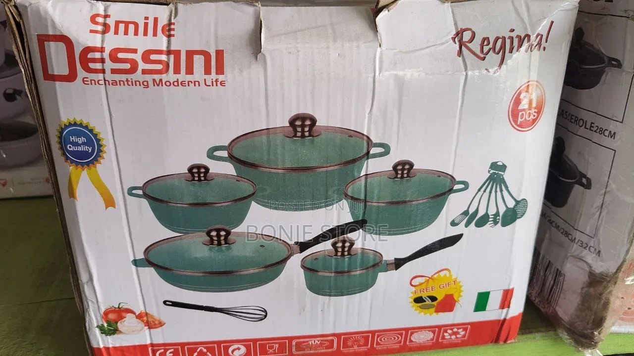 21 Pieces Smile Desini Pot