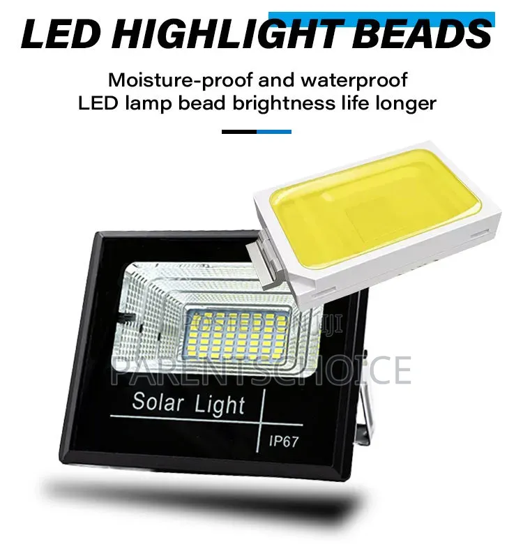 500w Powerful Solar Remote Flood Lights Outdoor Lighting Waterproof